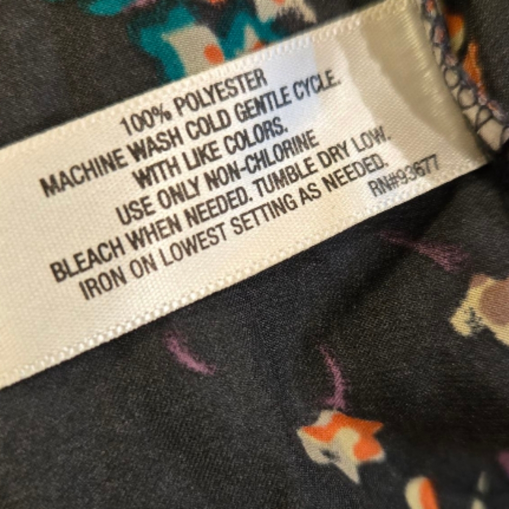 I ❤️ Ronson Floral Ruffle Mini Dress Sz S - Picture 6 of 7